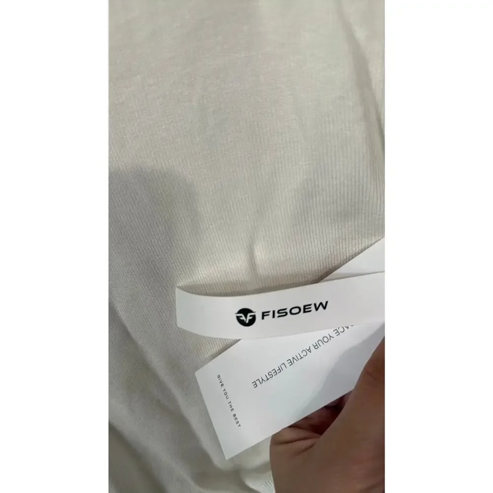 FISOEW White Polo Shirt and Pleated Skirt Set - Picture 3 of 8